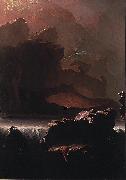 John Martin Sadak in Search of the Waters of Oblivion oil